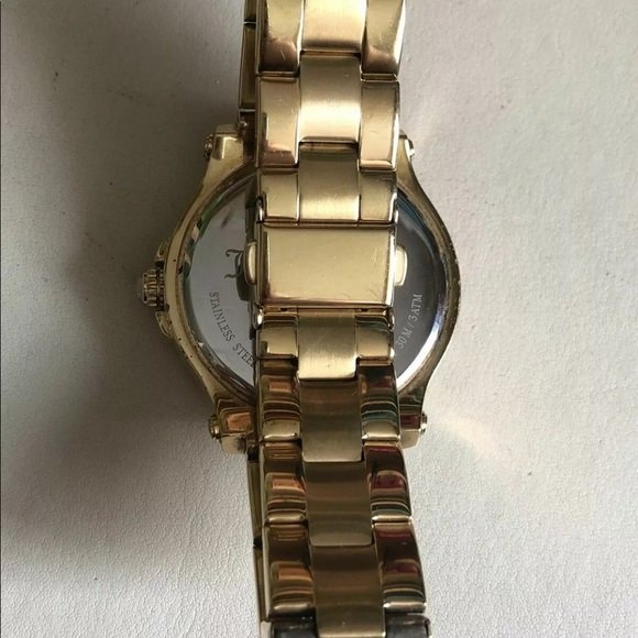 Juicy Couture Watch Gold Multi Stone Bracelet - Image 5