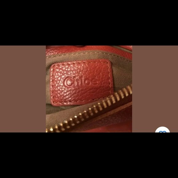 Chloe Marcie MED Burnt Brown 2 Way Vintage Rare - Image 8