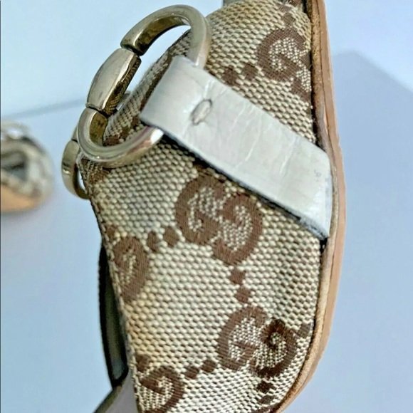 Authentic Gucci Canvas Sandals Size 9.0 - Image 8