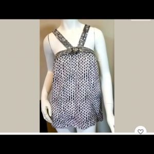 TORY BURCH Women's Silk Blouse tank cami Size 6