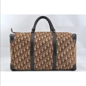 Authentic Christian Dior Trotter Hand Boston Bag