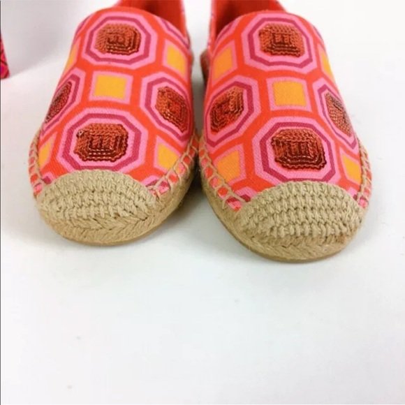 Women Tory Burch Cecily Sequin Embellished Orange - Image 10