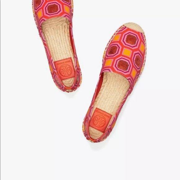 Women Tory Burch Cecily Sequin Embellished Orange - Image 5