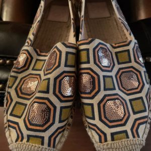 Tory Burch Cicily Sequined Espadrilles women shoes