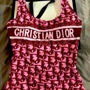 Christian Dior One Piece Bathing Suit Sexy Size. M