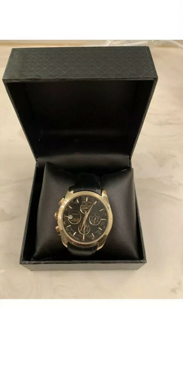 Tissot Couturier Automatic Men's Watch T035.614.36.051.01 Black Leather Bands
