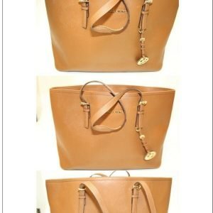Michael Kors Bag Jet Set Multifunction Saffiano Leather Travel Tote $328