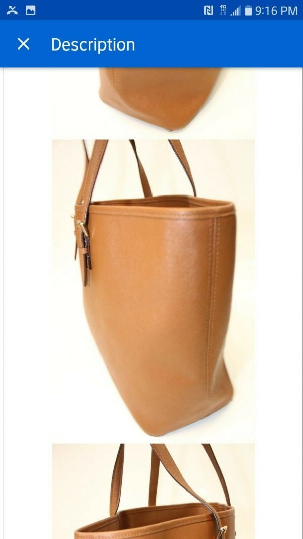 Michael Kors Bag Jet Set Multifunction Saffiano Leather Travel Tote $328 - Image 5