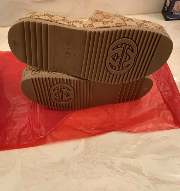 Authentic Gucci Angelina Platform Slide Brand New In Box Size 9 - Image 5