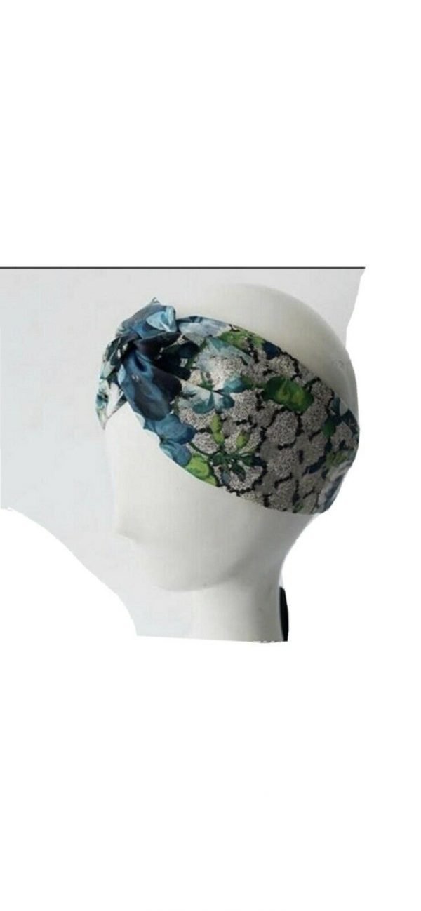 Authentic Gucci HEADBAND Hairband GG Logo Silk 100% Stretch Brand New With Tags - Image 6