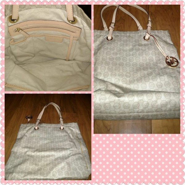 Michael Kors Jet Set Tote Beige Brown