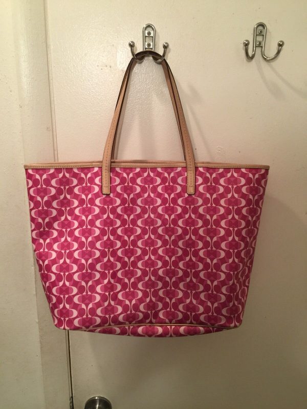 Beautiful Genuine Pink Coach Bag Great Tote - Image 3
