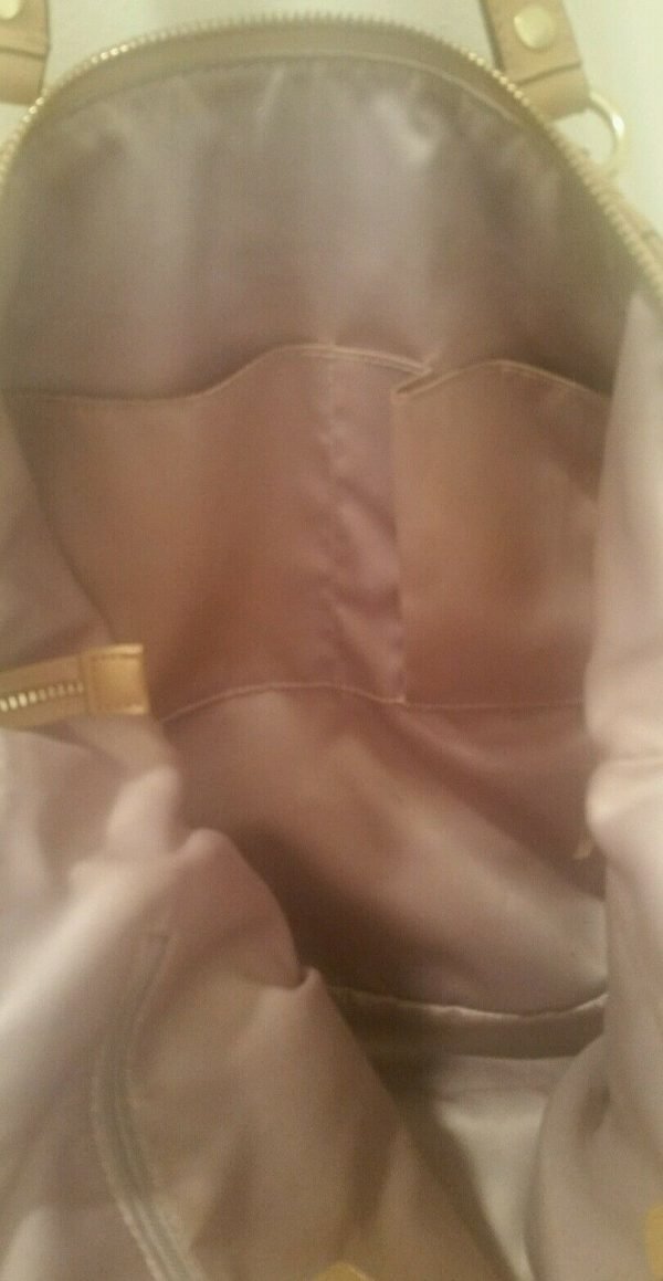 COACH Ashley Leather North South Satchel - Camel - Image 7