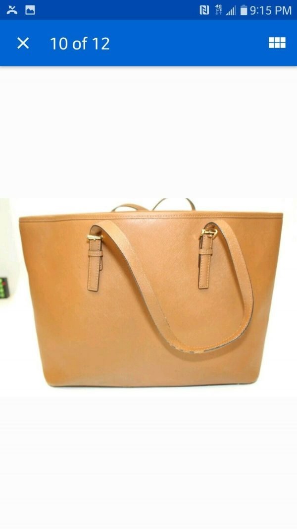 Michael Kors Bag Jet Set Multifunction Saffiano Leather Travel Tote $328 - Image 8