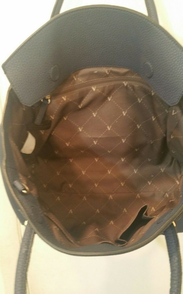 Vince Camuto Women's Purse Satchel Navy leather falon - Image 8