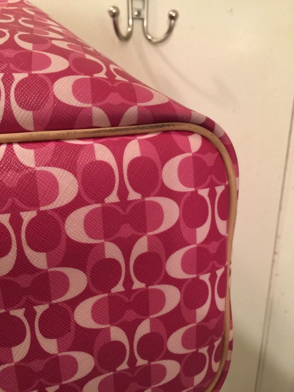 Beautiful Genuine Pink Coach Bag Great Tote - Image 10