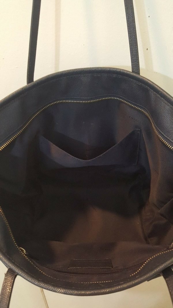 Coach Large Tote in Brown Leather - Image 2