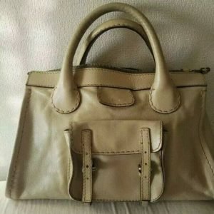 CHLOE BAG Leather Handbag used No.1524