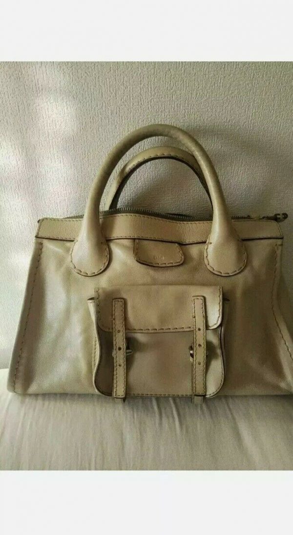 CHLOE BAG Leather Handbag used No.1524