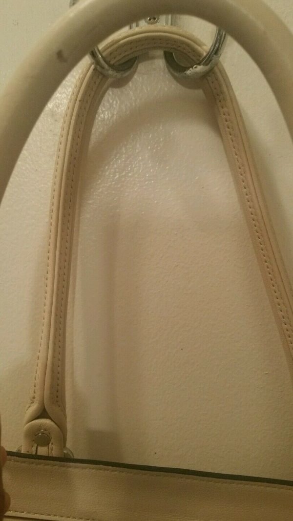 Coach Legacy Zebra Print Candace Carryall - Light Sand handbag purse tote $398 - Image 12