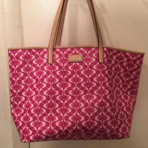 Beautiful Genuine Pink Coach Bag Great Tote