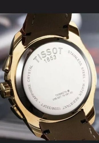 Tissot Couturier Automatic Men's Watch T035.614.36.051.01 Black Leather Bands - Image 3