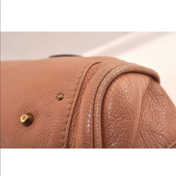 Authentic Chloe Paddington Handbag Leather Pink - Image 3