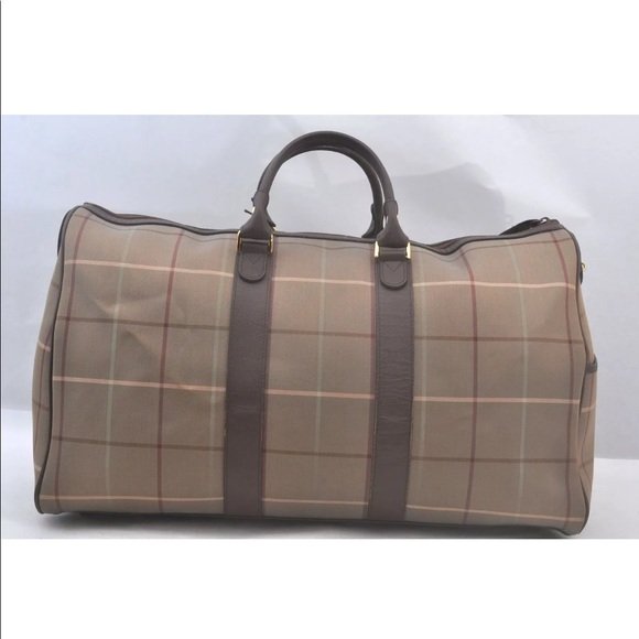 Authentic Burberrys Check Boston Medium duffle - Image 9