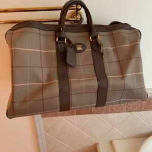 Authentic Burberrys Check Boston Medium duffle