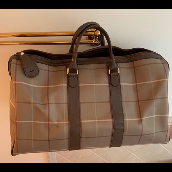 Authentic Burberrys Check Boston Medium duffle - Image 7