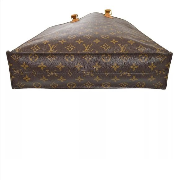 LOUIS VUITTON SAC PLAT HAND TOTE BAG MONOGRAM - Image 6