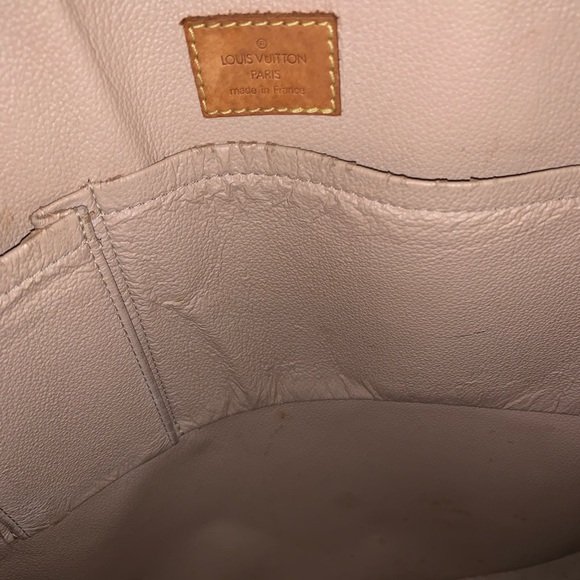 LOUIS VUITTON SAC PLAT HAND TOTE BAG MONOGRAM - Image 5
